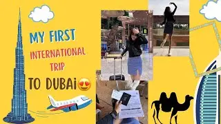 My First Ever Dubai Vlog 🇦🇪✨ | Travel, Memories & Magic