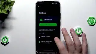 How do I create a backup on the POCO C85?