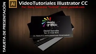 Tarjeta de presentación Videotutorial Illustrator by Yanko0