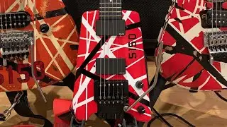 Playing with my Whammy!!   Steinberger TransTrem EVH  - Just messing around