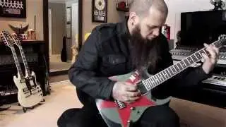 Barry Stock Three Days Grace playing the MEAN Guitar you can WIN!