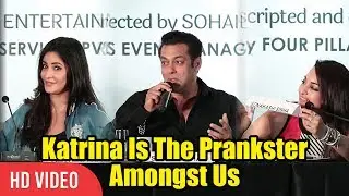 Katrina Kaif Is The Prankster | Salman Khan Trolls Katrina And Sonakshi | The Da-Bangg Tour Pune