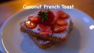 프렌치 토스트 | Coconut French Toast | Simple & Fluffy