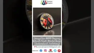 Mechanical Ladybug Coin #numismatics #coincollection #currency #currencykingdom