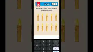 IQ boost level 148 | how many candles will be left if you blow out 2 of them |