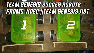 Team GENESIS Soccer Robots promo video|| TEAM GENESIS JIST
