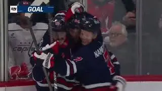 Logan Stanley's Insane Bank Shot Goal vs Capitals | Winnipeg Jets NHL Highlights