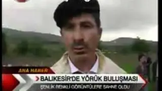 TRT 1 BALIKESİR BİGADİÇ TURFULLAR KÖYÜ YÖRÜK ŞENLİKLERİ YÖRÜKLERİN  BULUŞMASI DV.mp4