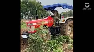 MS Dhoni is Riding Tractor and Cultivating his organic farms || Thala Dhoni || Organic Farms ||
