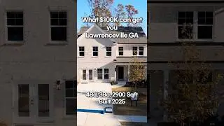 What will $100K Get You in Lawrenceville GA | Open House #hometour #openhouse #atlanta #realestate