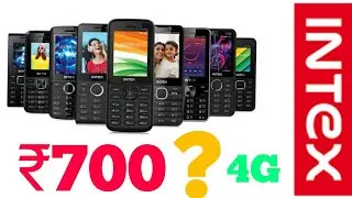 Jio Phone Killer? Intex 4G+ Turbo Feature Phone ₹700 | Intex 4G Phone | 4G Feature Phone | Telugu