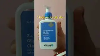 Oily skin cleanser with Niacinamide from The Derma Co #review #skincare #facewash #shorts #subscribe