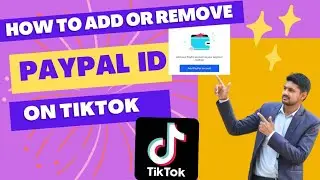 How to Add PayPal account on Tiktok || How to remove PayPal id from tiktok
