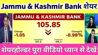 Jammu and Kashmir Bank | J&K Bank Stock latest news | J&K Bank Share Analysis 26 October 2025