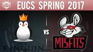 Team Kinguin vs Misfits Academy - League Of Legends EU CS 2017 Spring Game 1