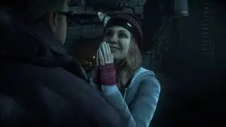 Until Dawn: Chris and Ashley scenes|no subtitles|