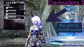 Darksiders 3, my new force hollow armor that costed 30,000 souls! + update.