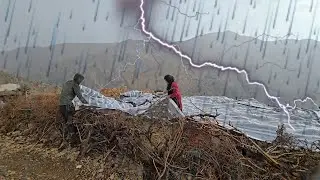 🌧️ Кочевая жизнь под проливным дождём | 🏔️ Попытка выжить в горах 🐑