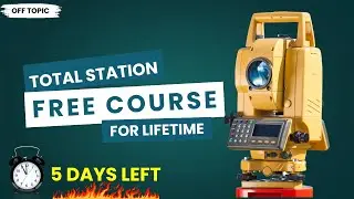 Total Station Practical Free Course by Sir Khuram Shehzad