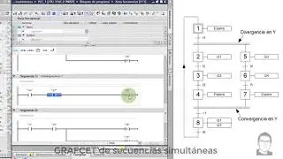 4- GRAFCET de secuencias simultáneas