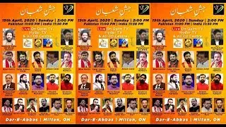 Jashn e Shabaan 🔴LIVE MEHFIL 2020🔴 ALI CD CENTRE INDIA