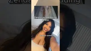Зендая в свадебном платье 👰🏽&zwj;♀️