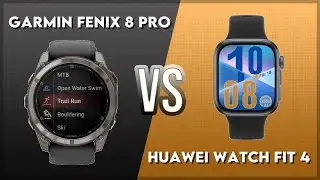 Garmin Fenix 8 Pro vs Huawei Watch Fit 4 Comparison