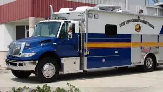 EVI custom 24-Ft. Crime Lab Mobile Command Vehicle