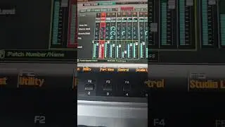 Trance bassline on the Roland fantom G 