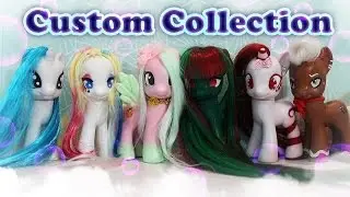 MY LITTLE PONY CUSTOM COLLECTION 2015-2016 Growth & Progress! MLPcandy (mlp toy custom collection)