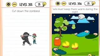 Brain test level 355-356