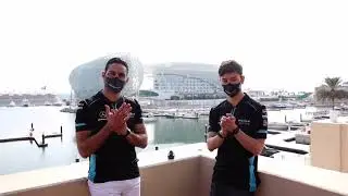 2020 memes Of George Russell and Nicholas Latifi
