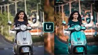 Lightroom blue and orange effect photo editing tutorial || preset download free ||