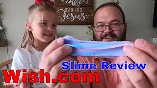 Wish.com Slime Review Episode 2 - Slime Time with Emmi