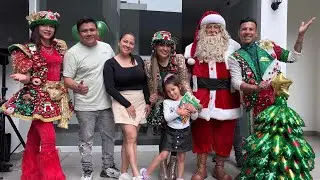 Fiesta de Navidad🥳 en mi edificio ✨
