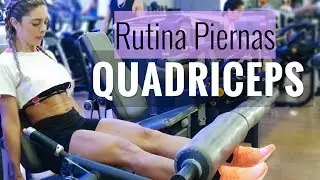 RUTINA de PIERNAS enfoque en QUADRICEPS!! | Naty Arcila |