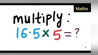multiple 16.5&times;5 | how to multiple 16.5&times;5