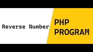 Php Program - Reverse Number