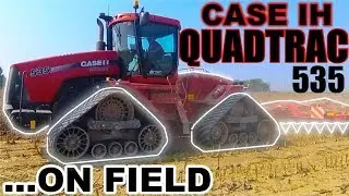 Case IH QUADTRAC 535 - Coltivatore HORSCH 5MT ...ON FIELD