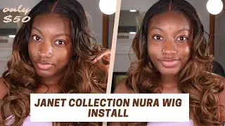 Janet Collection Nura Wig OE1TB/30  | Chaotic Wig Install | Affordable Synthetic Wigs