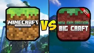 MINECAFT POCKET EDITION 1.10 VS BIG CRAFT | MCPE 1.10 ПРОТИВ BIG CRAFT