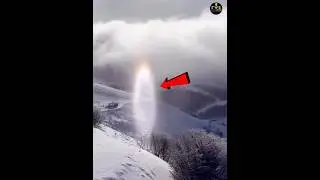 Sun candle is extremely rare phenomenon #shorts #viralvideo #factwithshaukeen
