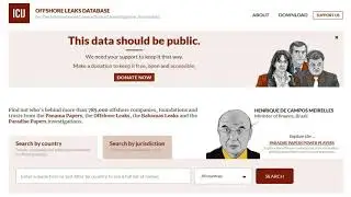 Offshore Leaks Database by The International Consortiumof Investigative Journalists