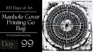 Go Bag for Manhole cover and Street Art printing