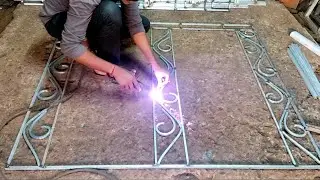 Amazing metal grill design meking for house।।Homemade Morden Grill Design!!!