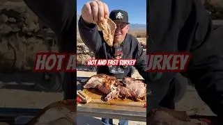 Hot And Fast Turkey Cooked Frog Style