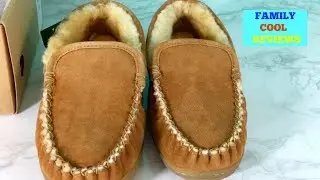 LLBean Moccasins unboxing