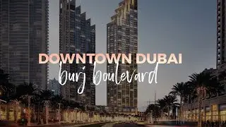 Downtown Dubai Drive | Burj Boulevard | Complete Walk | Dubai Tourist Attraction