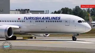 Turkish Airlines 787 9 Test Flight Takeoff