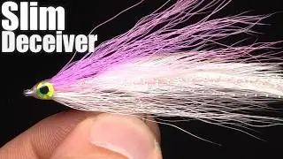 A Slimmed Down Version Of A Classic Saltwater Fly. Tying The Mikelson's Slim Deceiver.